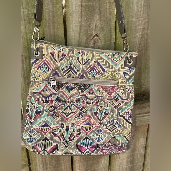 Sakroots Artist Circle Flap Crossbody Bag​​ - Picture 6 of 7